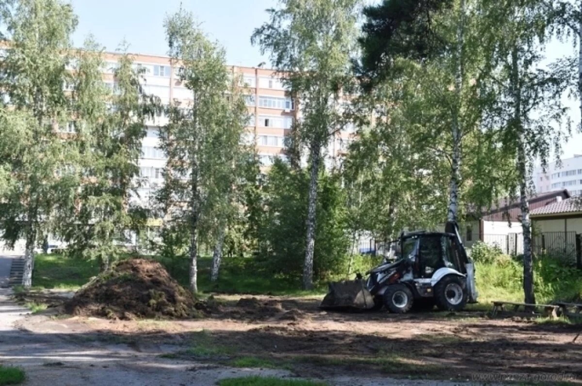    Сквер «Семейный» в Пензе огородили для проведения ремонтных работ