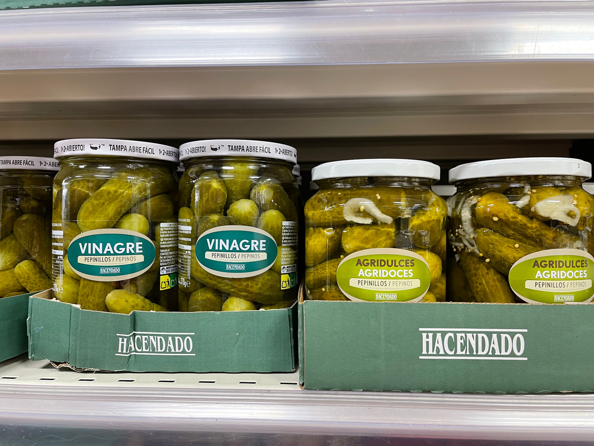 Маринованные огурцы из Меркадоны