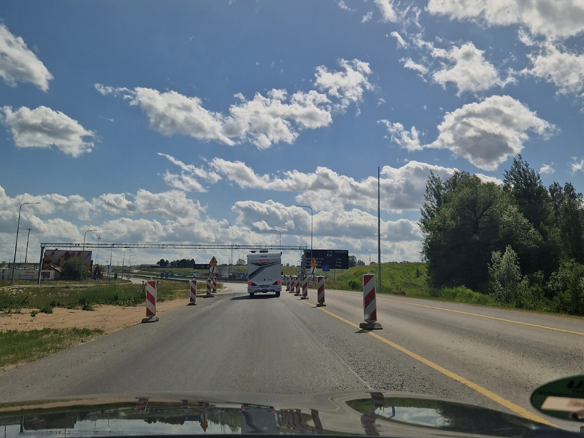 На границе Литвы и Польши