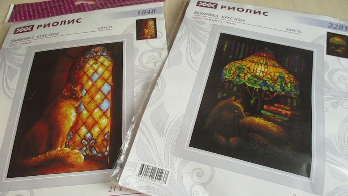 "Хранительница замка" и "Книжный вечер" от Риолис - прекрасная парочка