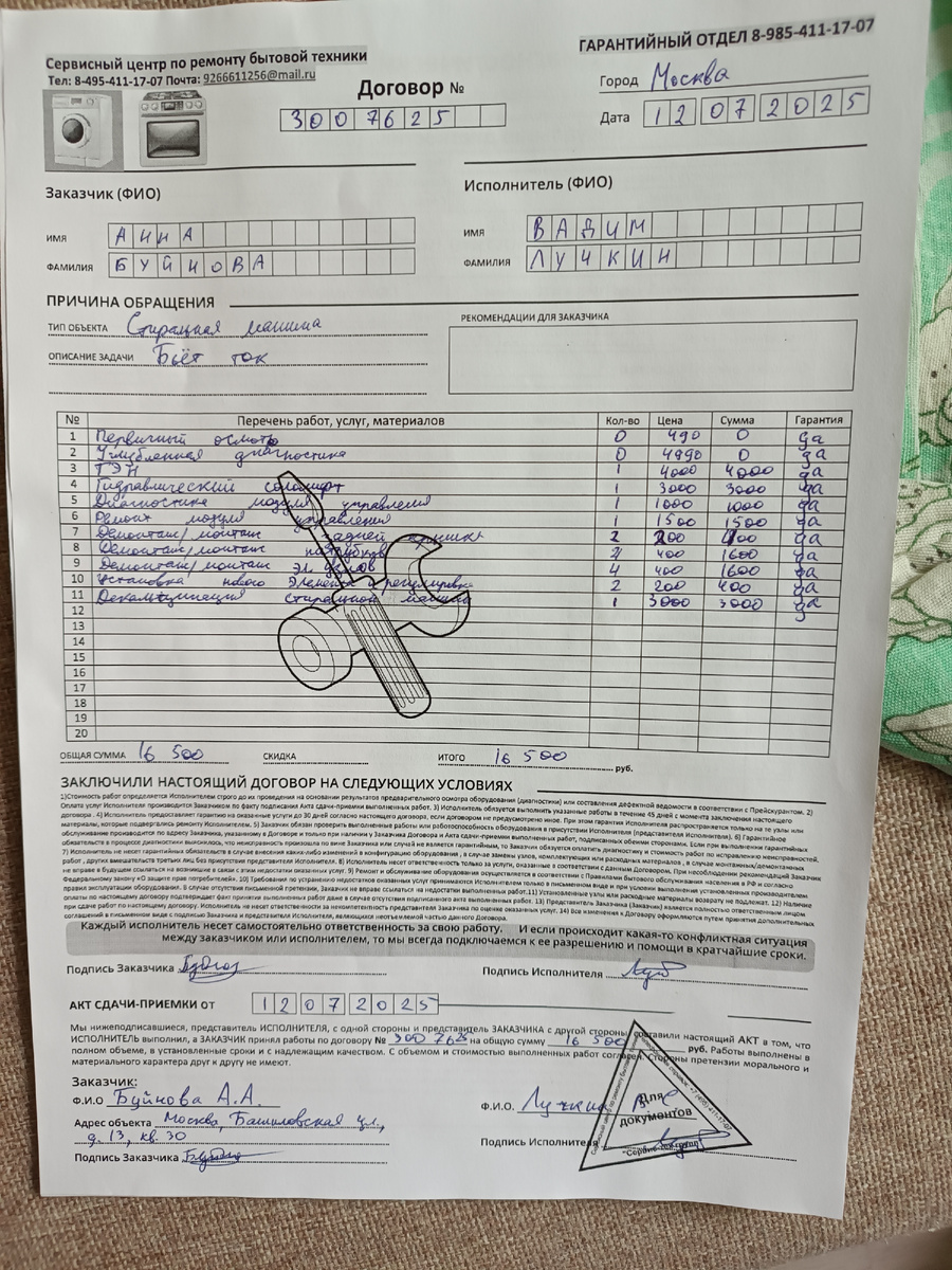 Собственно сама смета.... 