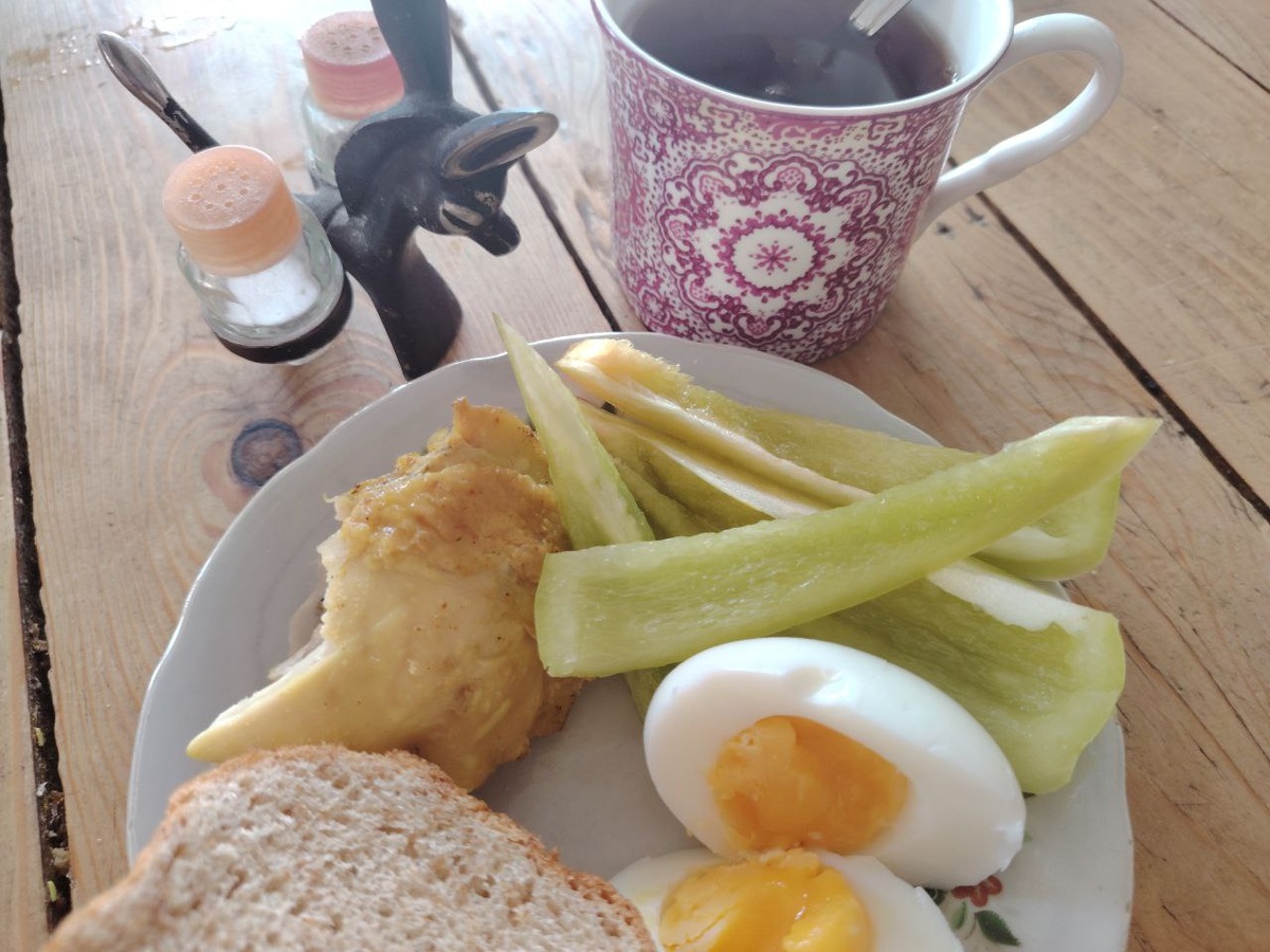 обед уже грустнее