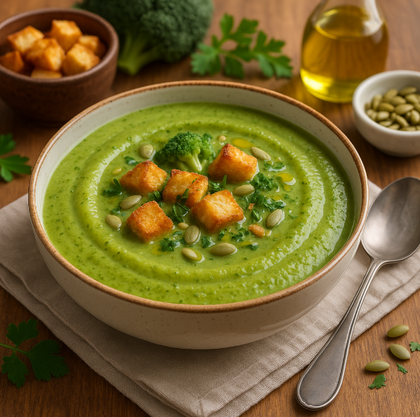 Суп-пюре из брокколи рецепты от Дарики