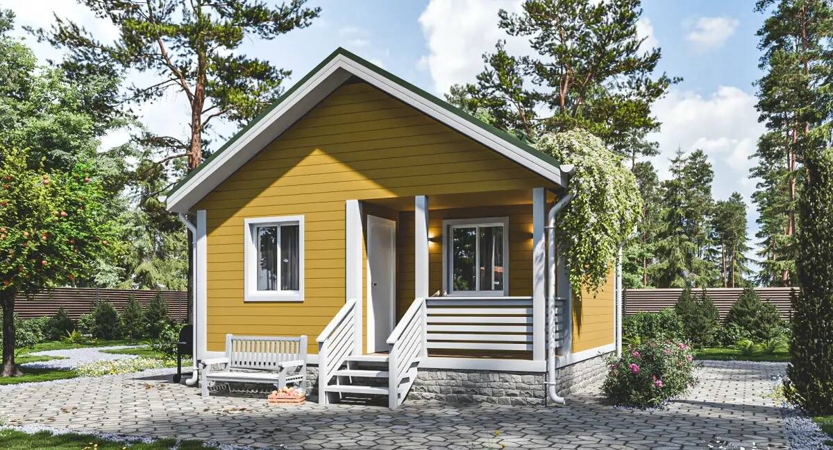 Дом по проекту «Прованс»