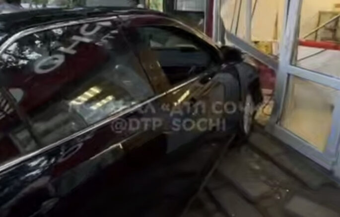    Скриншот видео: t.me/dtp_sochi