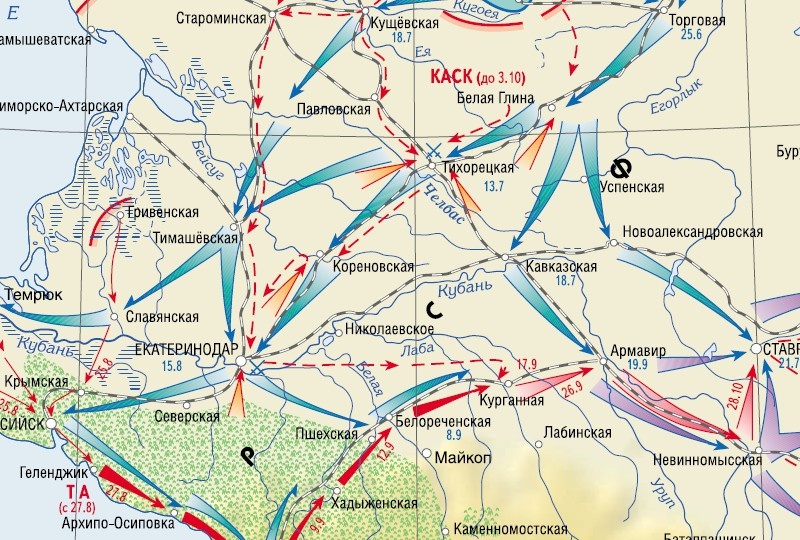 Карта для ориентирования на местности.