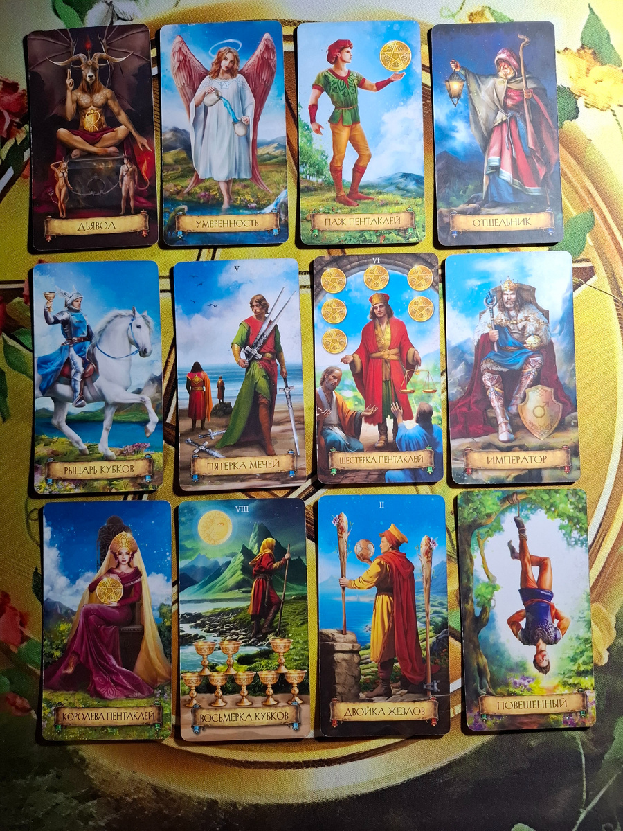 Расклад Каким я был, какой я есть, каким могу стать?