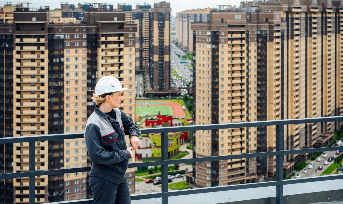 Участница программы «Главстрой Лидер» в ЖК «Северная долина». Фото: «Главстрой Санкт-Петербург»   