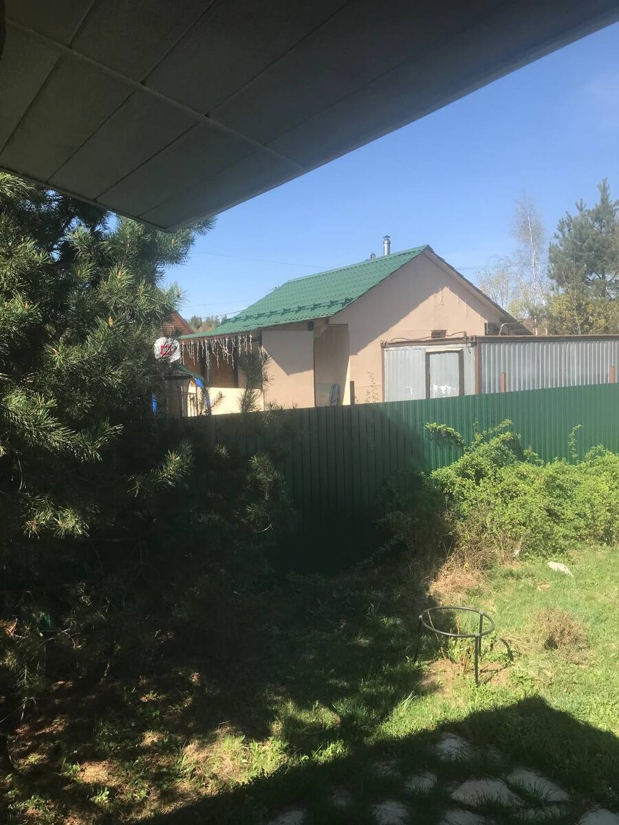 Обычный пейзаж в СНТ. 