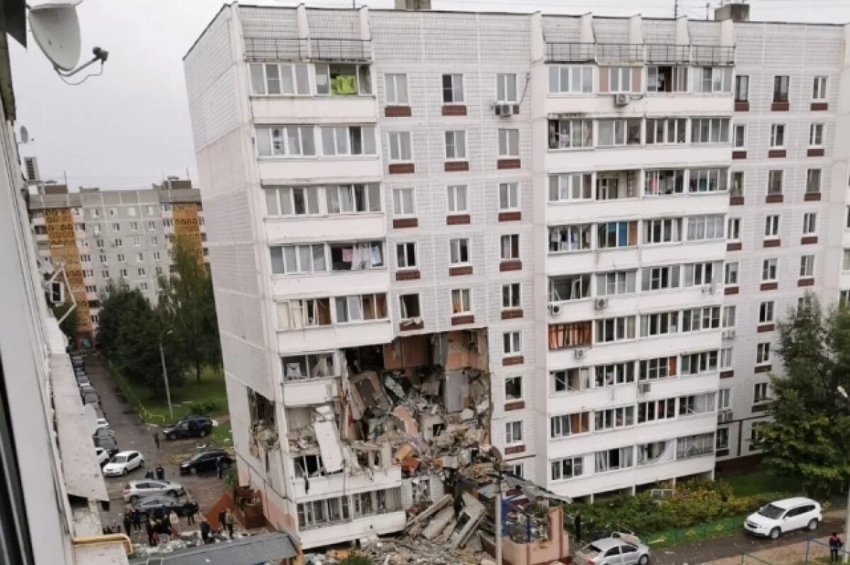    Взрыв газа в жилом доме в Ногинске.