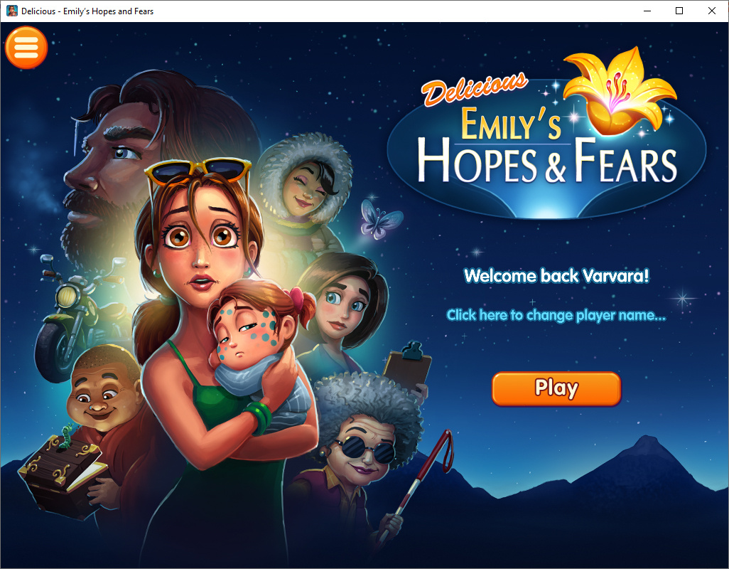 Заставка игры Delicious 12 (скриншот)