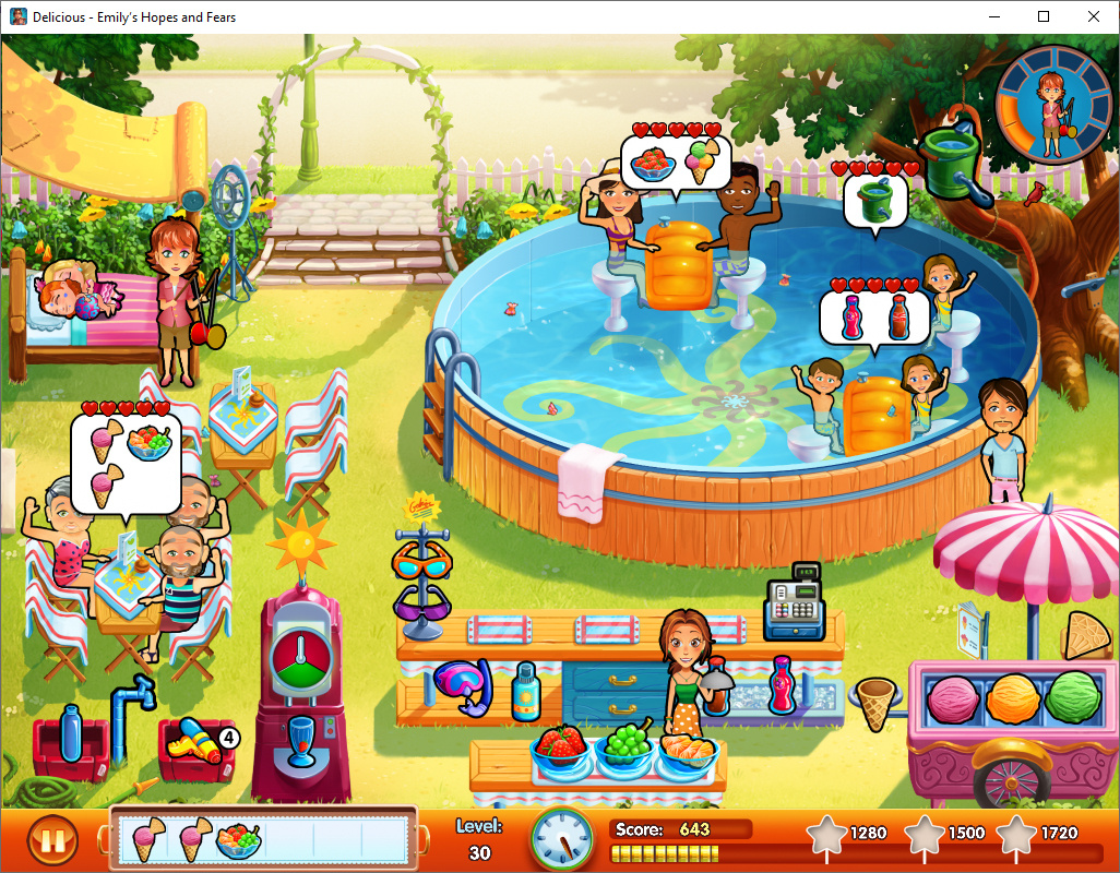 Delicious 12: Emily's Garden (скриншот)