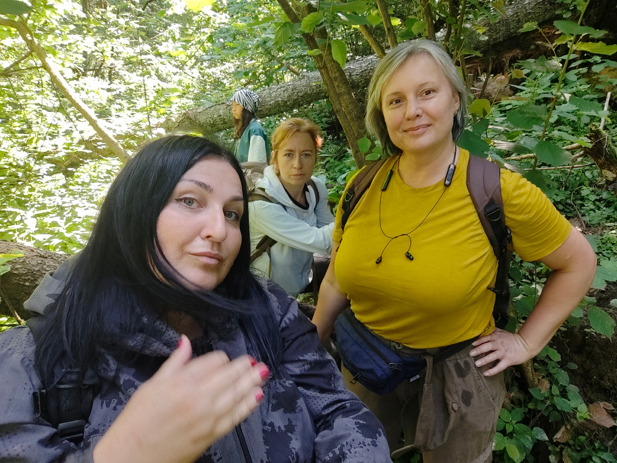 Наша компания. Фото автора. 