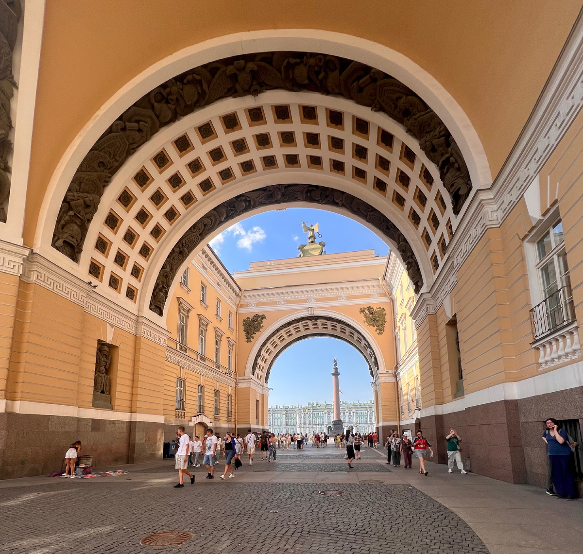 Первый раз за лето добралась до Дворцовой) 