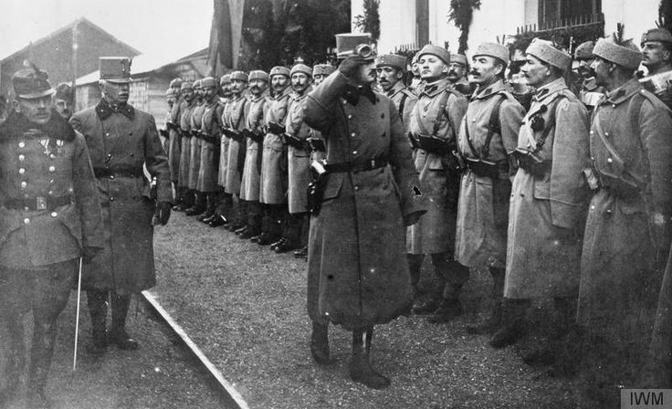 Солдаты Австро-Венгрии в 1914 году 