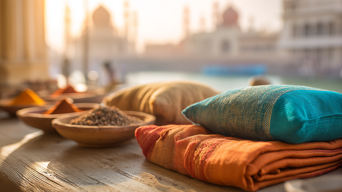 Индия начинается со вкуса. И с цвета.