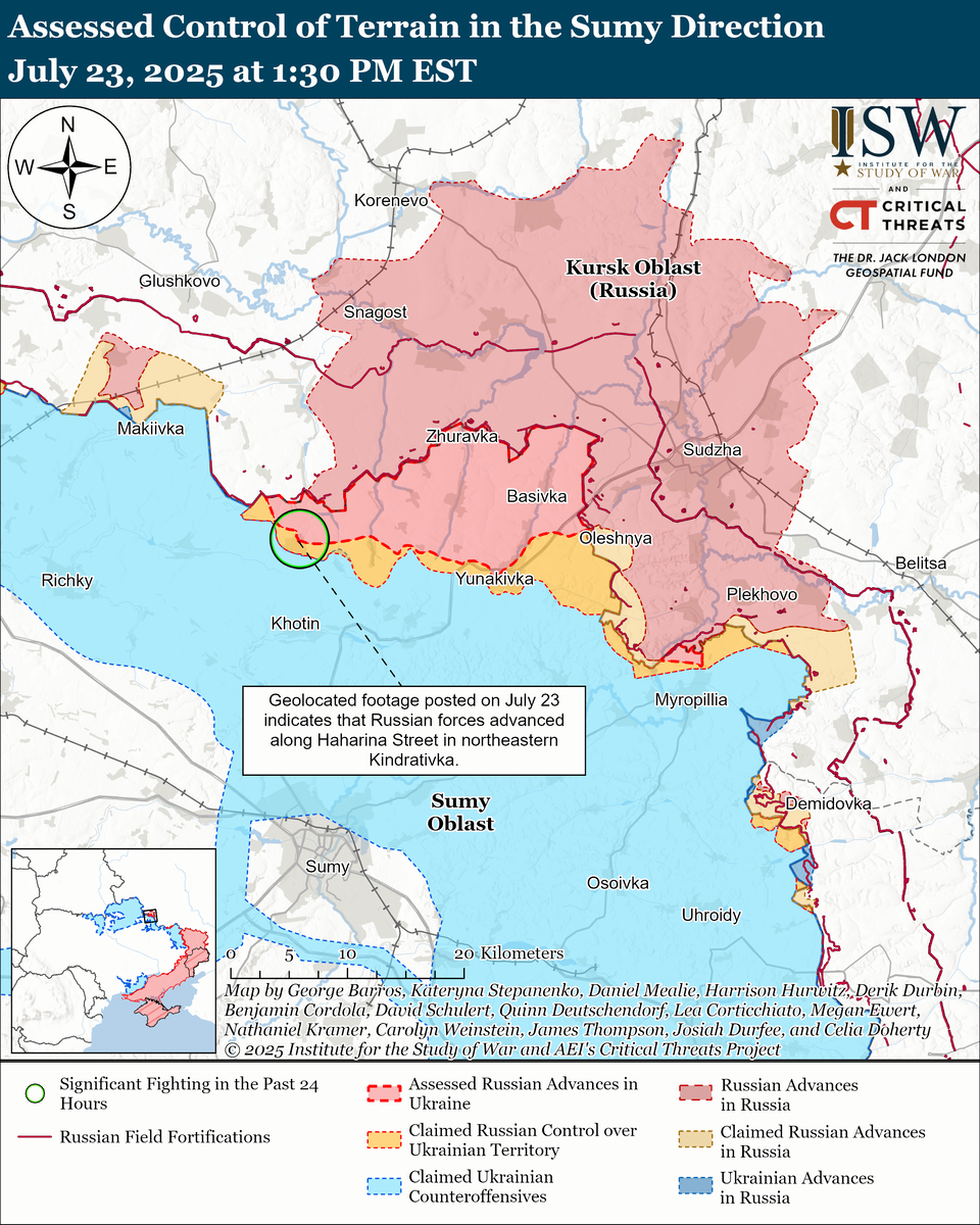 Источник: Американский Институт Изучения Войны. 