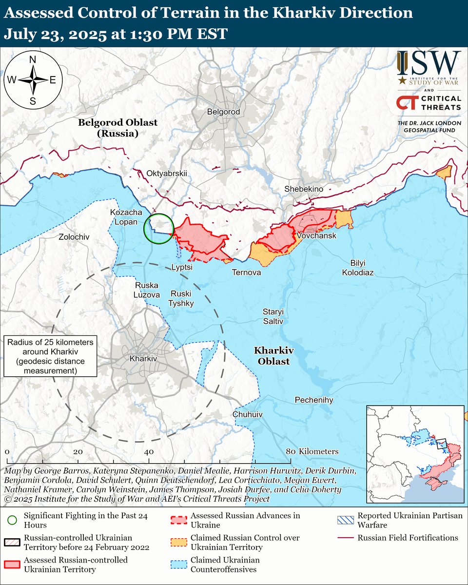 Источник: Американский Институт Изучения Войны. 