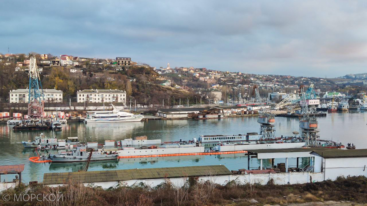 ПД-16 в день затопления, 15 декабря 2019 г.