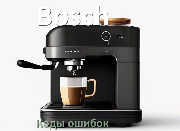 
Ошибка кофемашины Bosch выдаёт код 8, 5, E05, 2, 06, 1, 14, 4