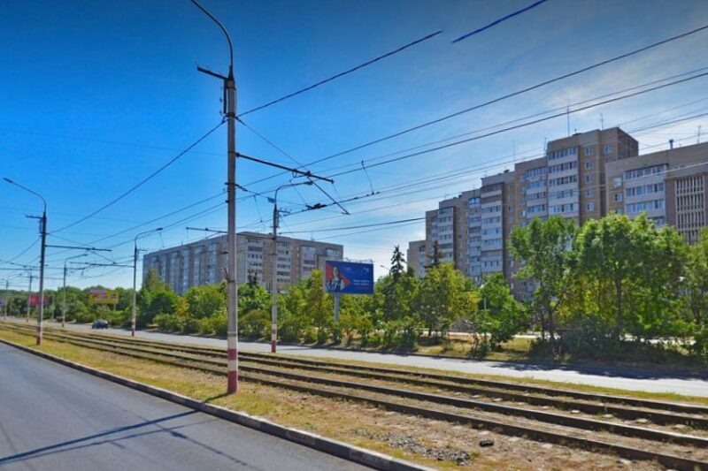    Улица Камышинская в Ульяновске (фото Яндекс. Карты)