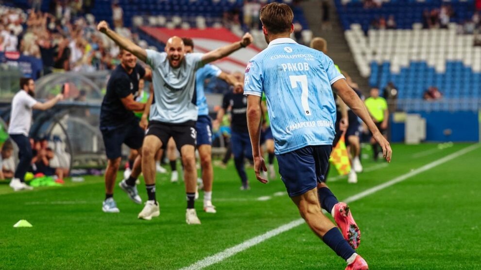    Вадим Раков — новый герой самарских «Крыльев Советов». Фото: пресс-служба ФК «Крылья Советов» (Самара)