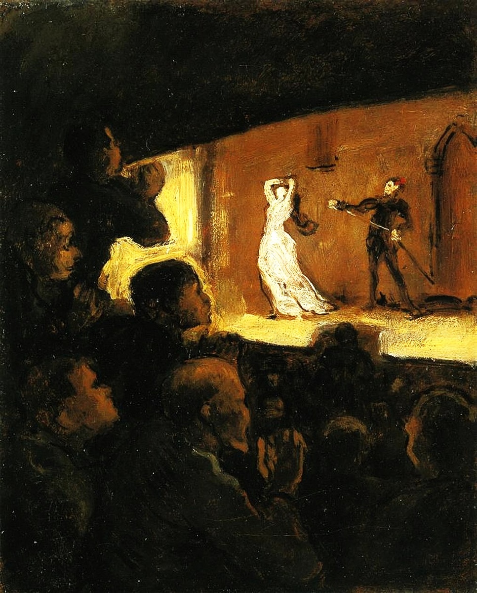 Не будем придирчивы к автору... Всех много, а всего - мало. Я об иллюстративном материале, разумеется. Ну и пусть Оноре Домье! Зато - атмосфера!