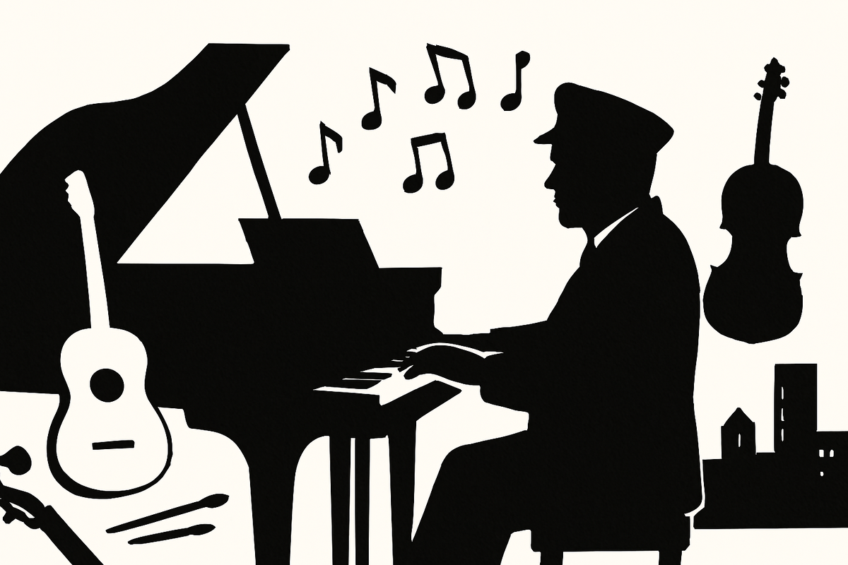 Военная симфония: диктатор за пианино