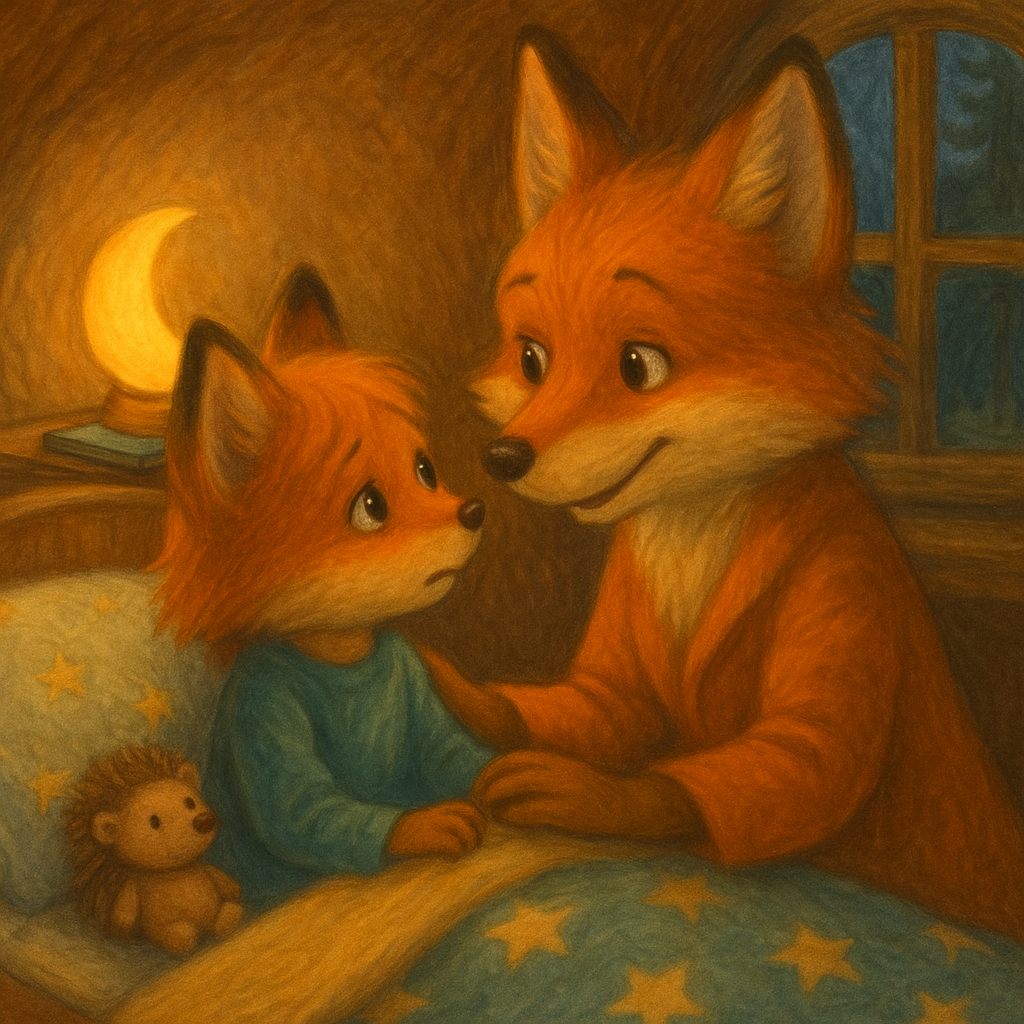 Вечер в норке: Айла просит маму остаться