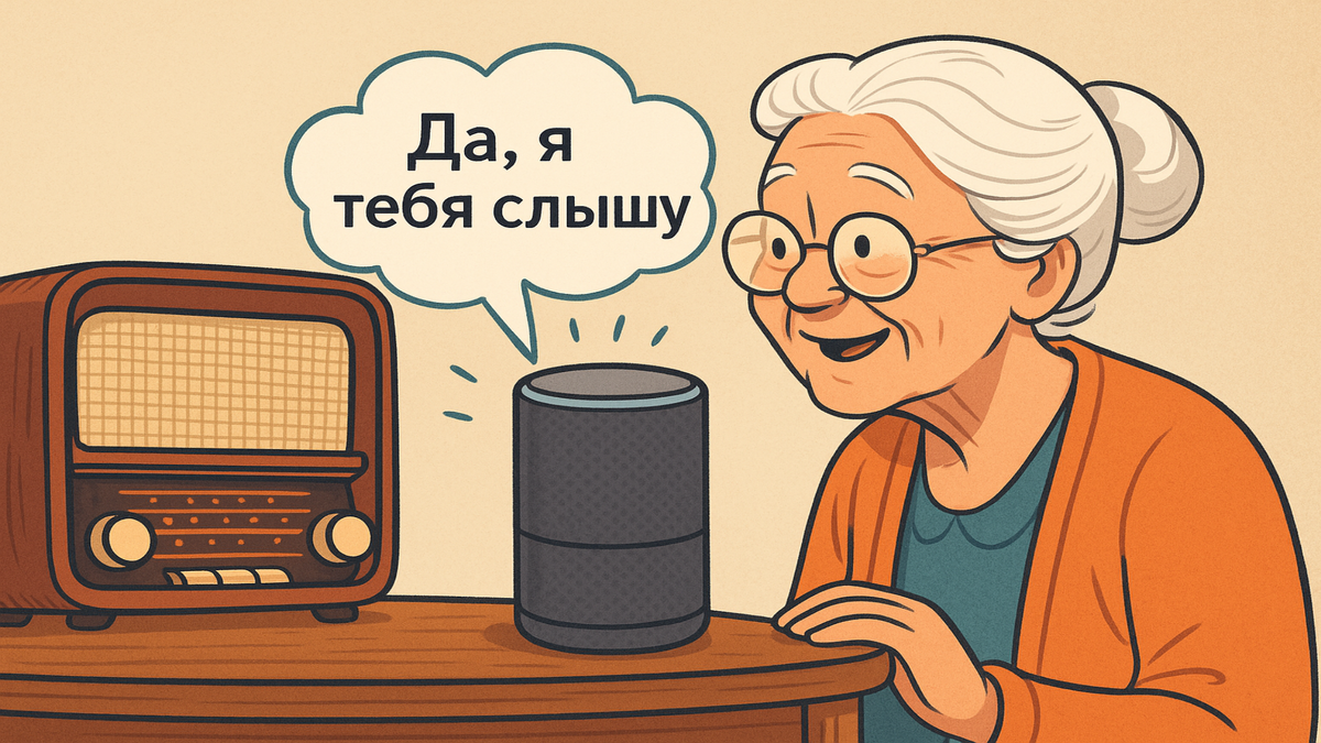 ИИ — как радио, только умнее: ты говоришь — он отвечает. Главное — правильно спросить.
