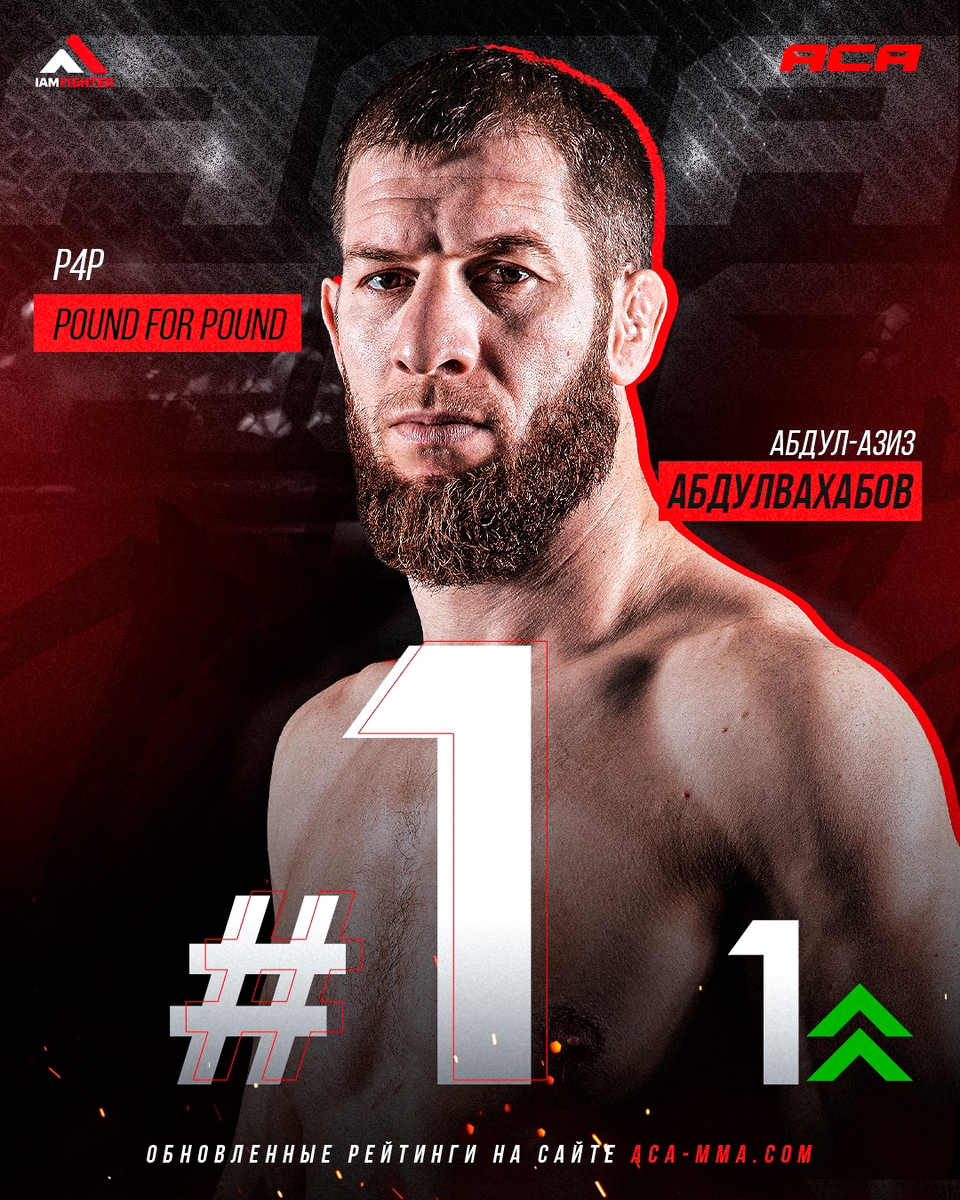 Афиша победителя гран-при легковесов . Абдул-Азиз Абдулвахабов 