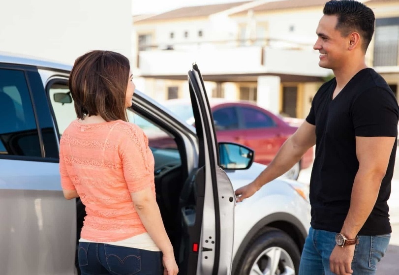 разговор у машины