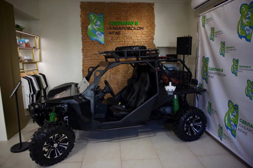    Флагманский центр проекта «Сделано в Хабаровском крае» в Москве. Фото: Telegram-канал Дмитрия Демешина