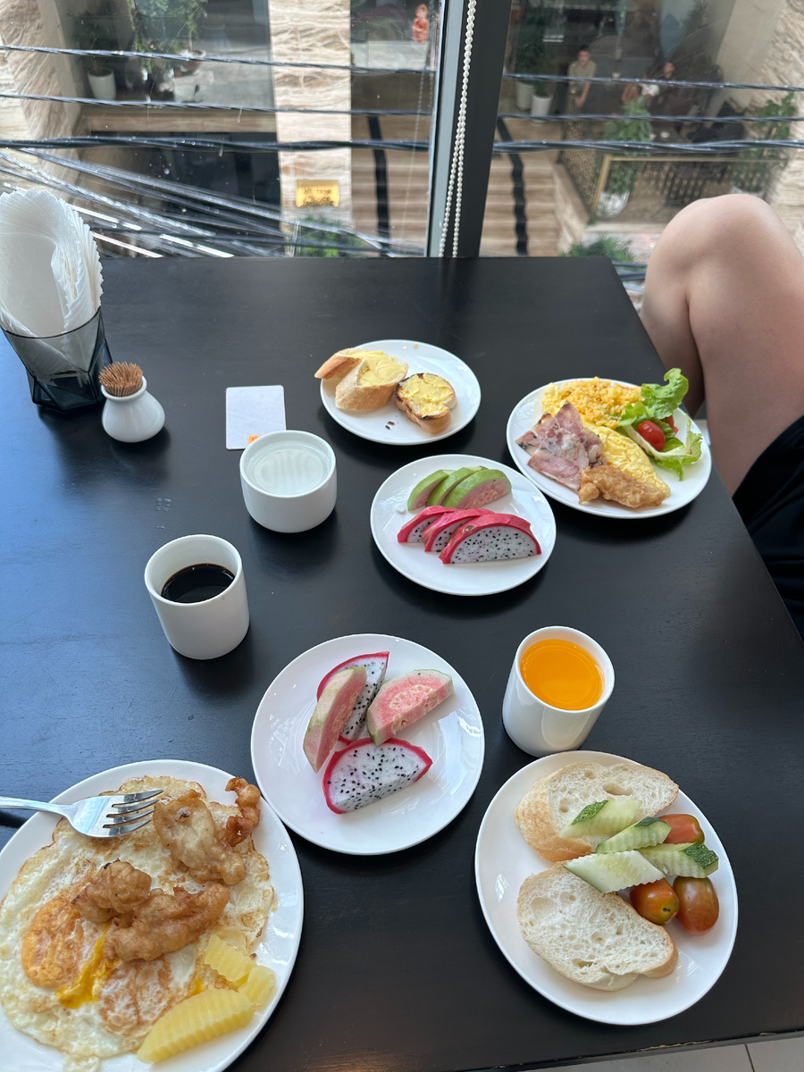 Завтрак в отеле