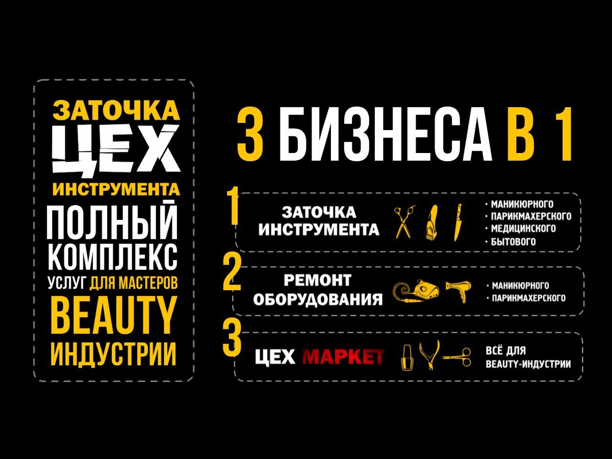 Полный комплекс услуг для салонов красоты