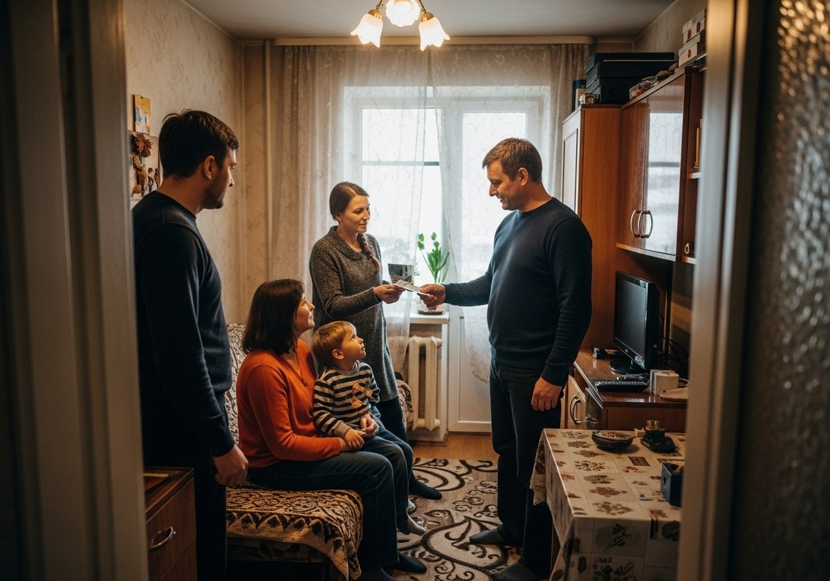 Семья платит за аренду, пока миллионы квартир простаивают.