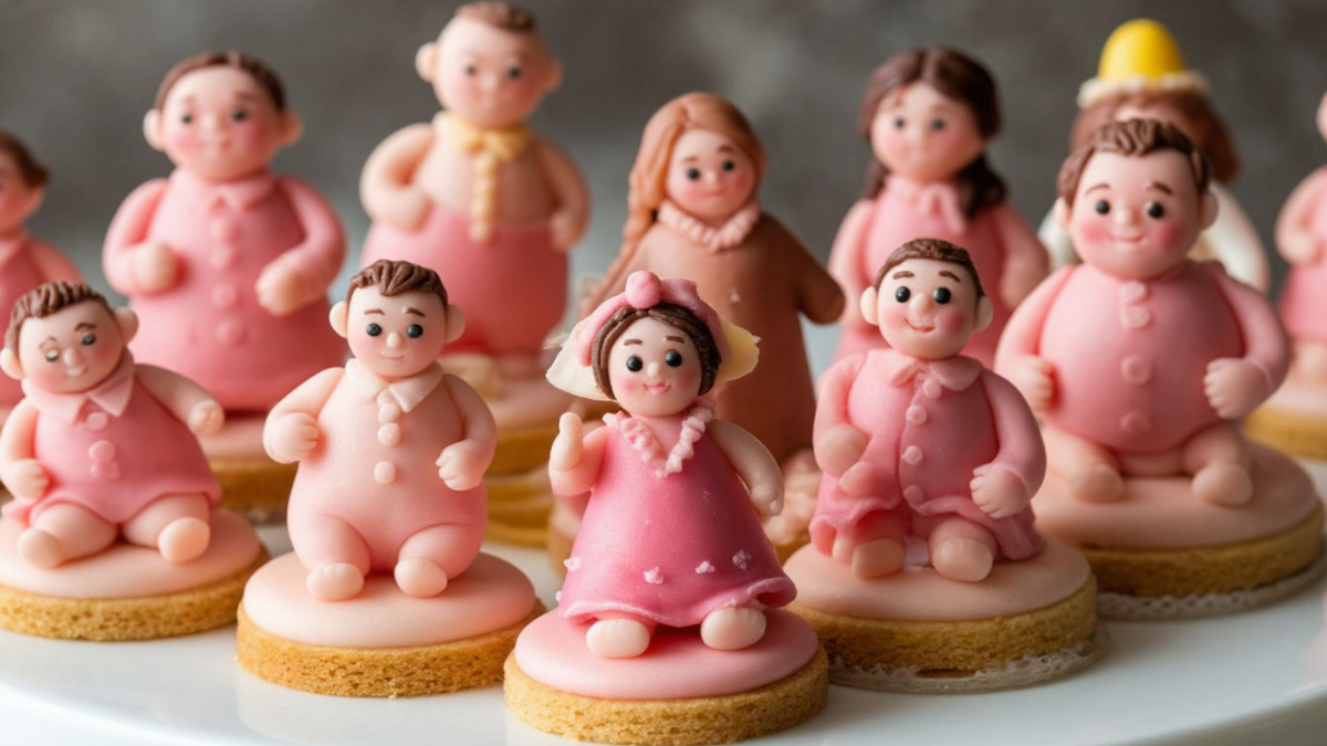 Фигурки из марципана для тортов: пошаговый гид для начинающих! 🍬🎂