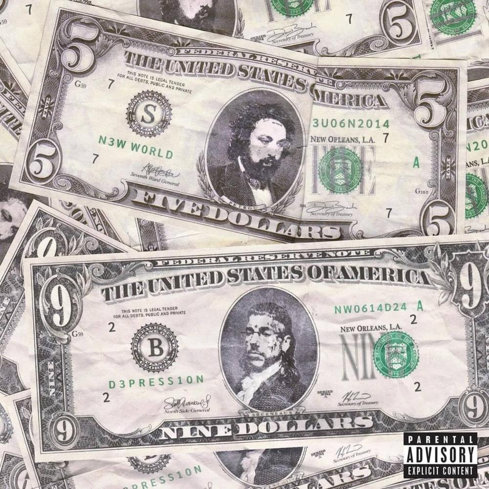 Обложка альбома $uicideboy$ - New World Depression.