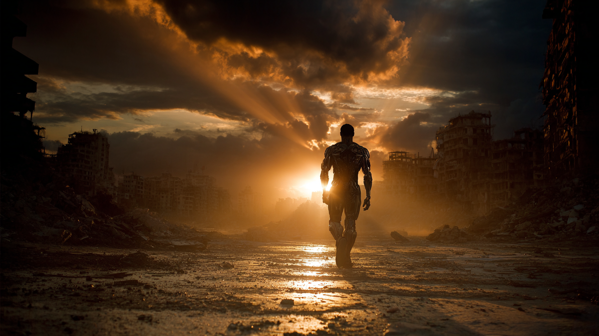 так Макс видит Терминатора