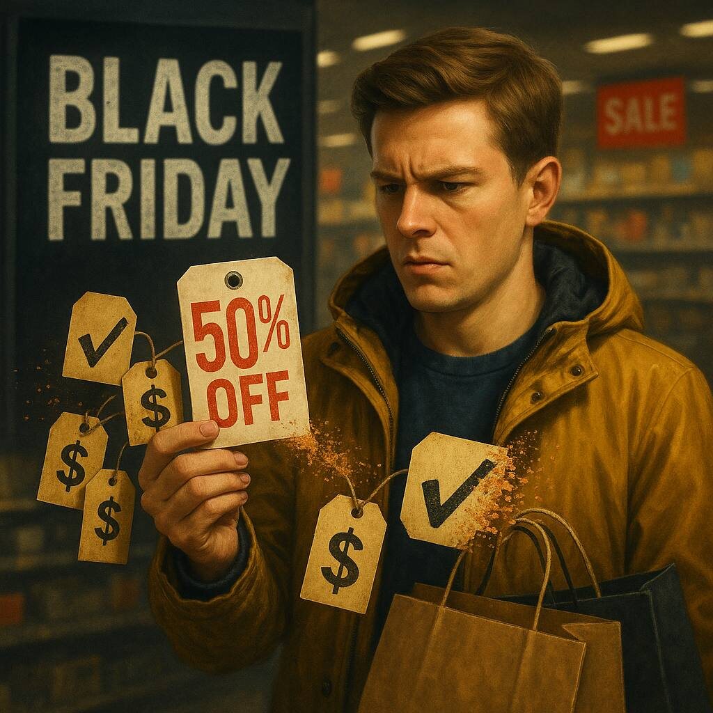 Черная пятница вас обманывает? Вот как выжать из неё максимум — и не попасться на крючок