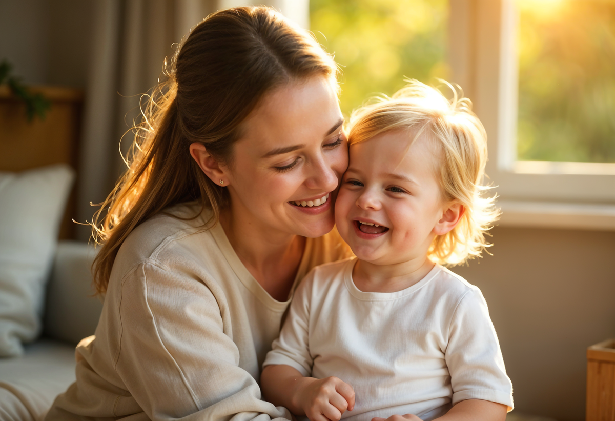 Невидимая связь: когда мама спокойна, ребёнок автоматически расслабляется.
