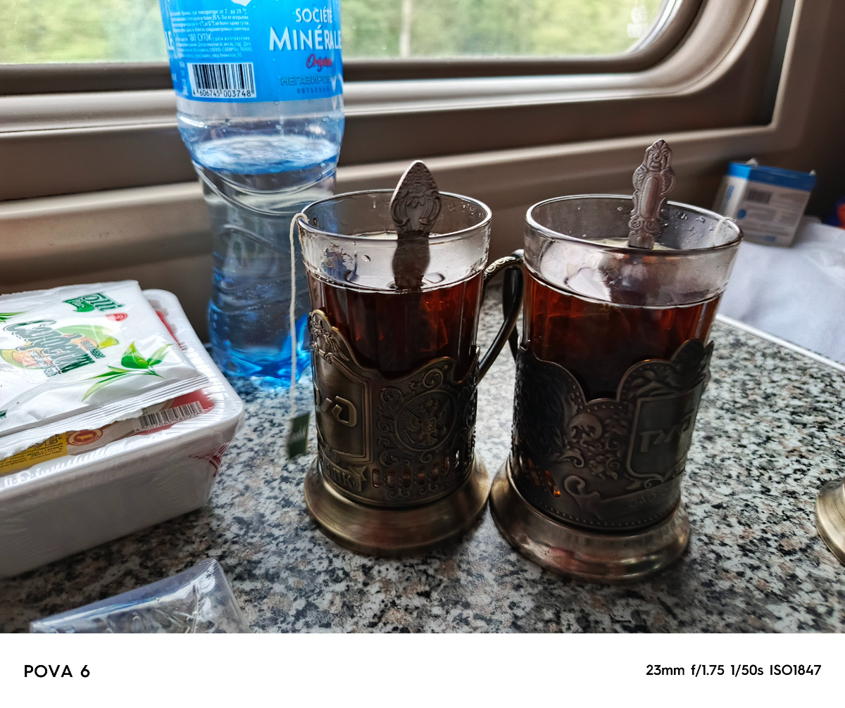 Классика жанра(чай в подстаканниках)