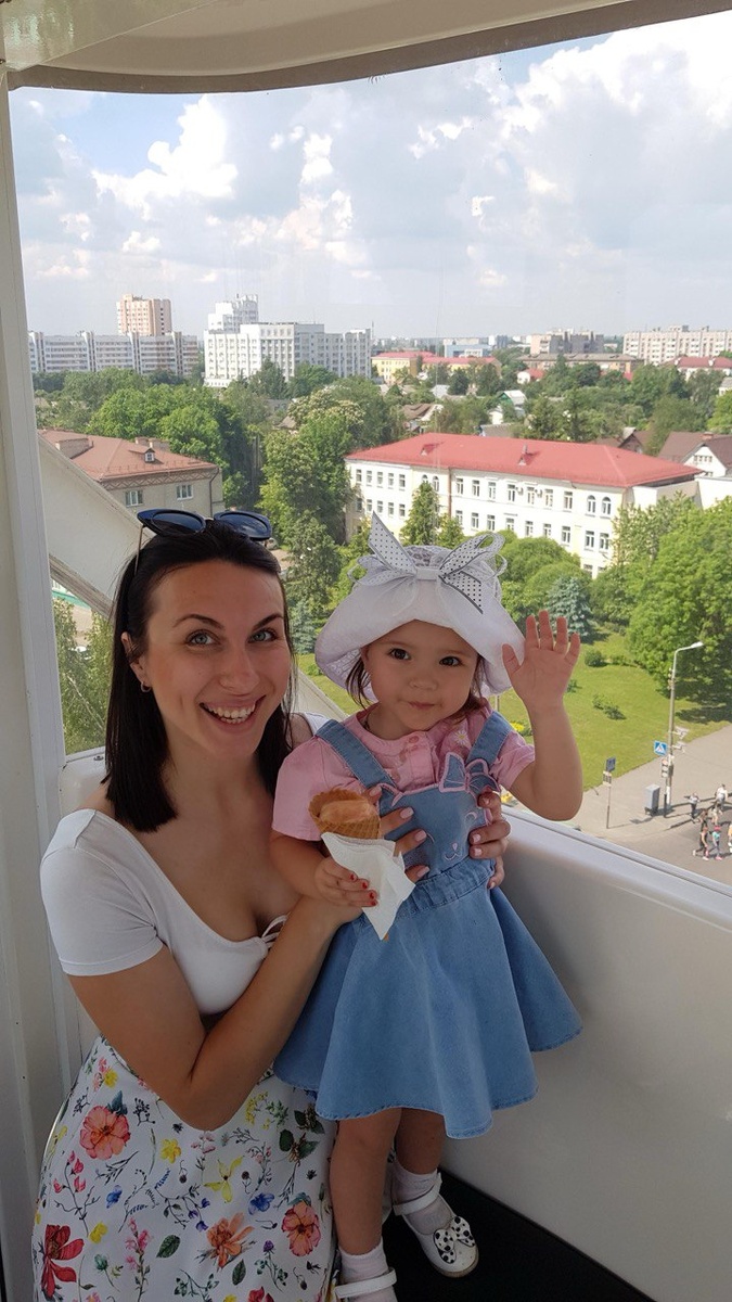 Колесо обозрения с видом на город 2019 год