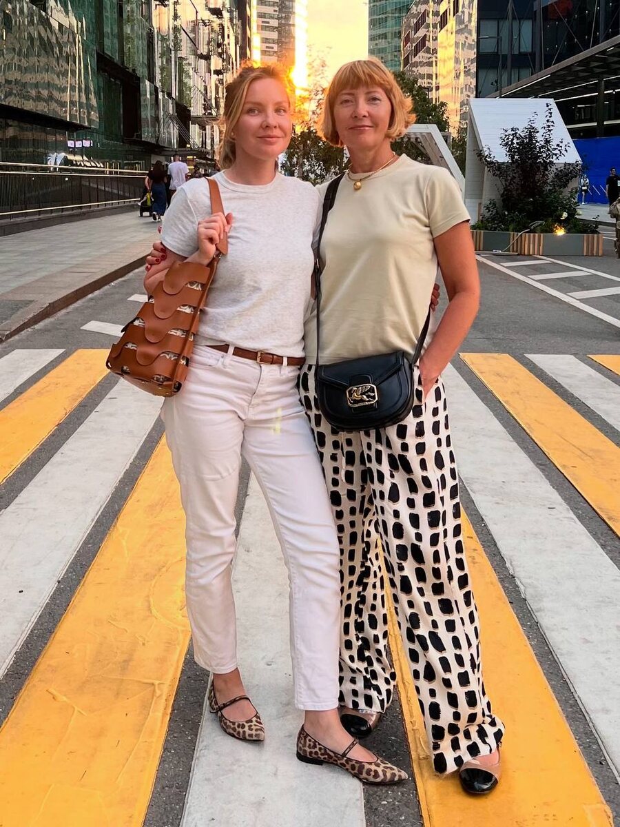 я с дочерью во время путешествия 