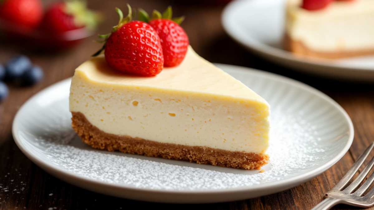 Низкокалорийный чизкейк без выпечки: вкусно и всего 120 ккал на порцию! 🍰✨