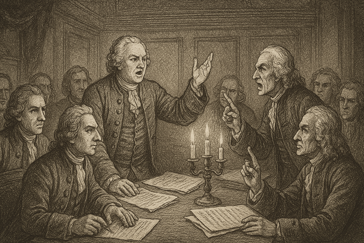 Дискуссия в Академии наук.