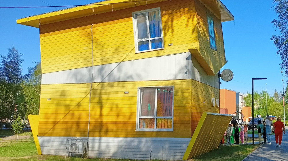    Дом-перевёртыш в Адлере