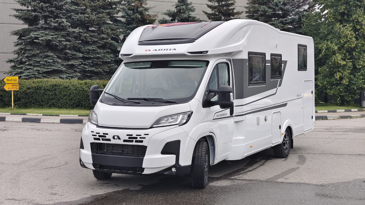 Adria Matrix 670 SL 2025, Гостиница Космос, Яхты на колесах
