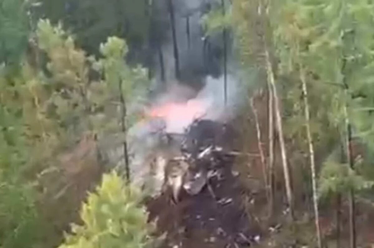    МАК: пожар повредил черный ящик разбившегося в Амурской области Ан-24