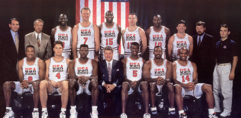 Команда с тренером Чаком Дейли (источник: pinterest)